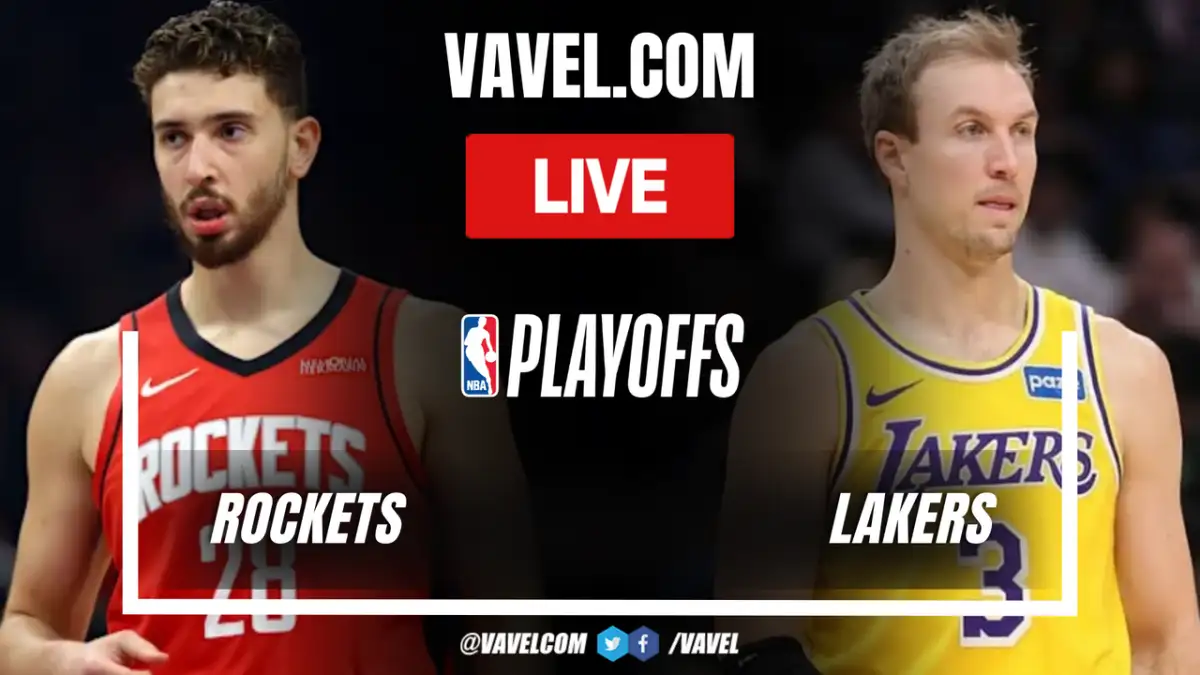 Follow live: Rockets look to keep series alive vs. Lakers in Game 4 - 1