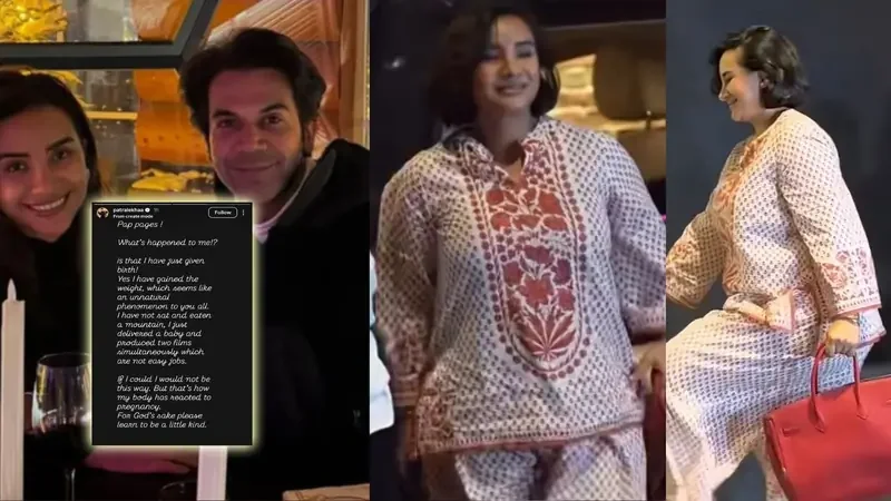 Patralekhaa slams body shaming after Toaster screening; says “I have just given birth” - 2