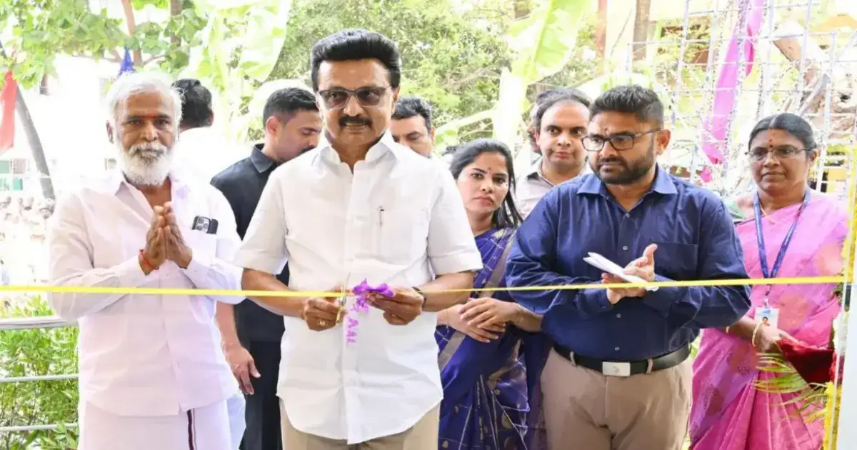 Tamil Nadu CM Stalin inaugurates infrastructure projects in his Kolathur constituency - 4