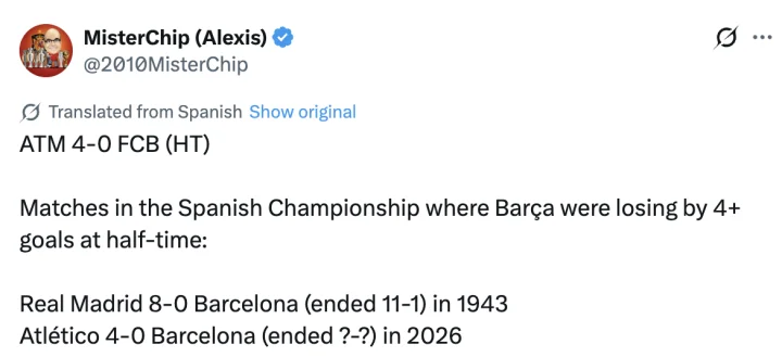 Copa del Rey: Atletico hits Barcelona for four to take giant step toward final - 4