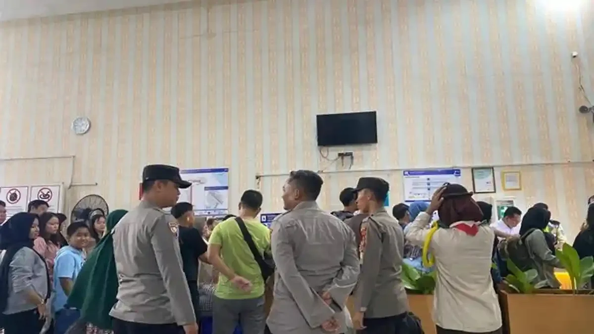 Lonjakan Penumpang Kereta Api di Baturaja, Kapos Pam Pastikan Situasi Kondusif - 2