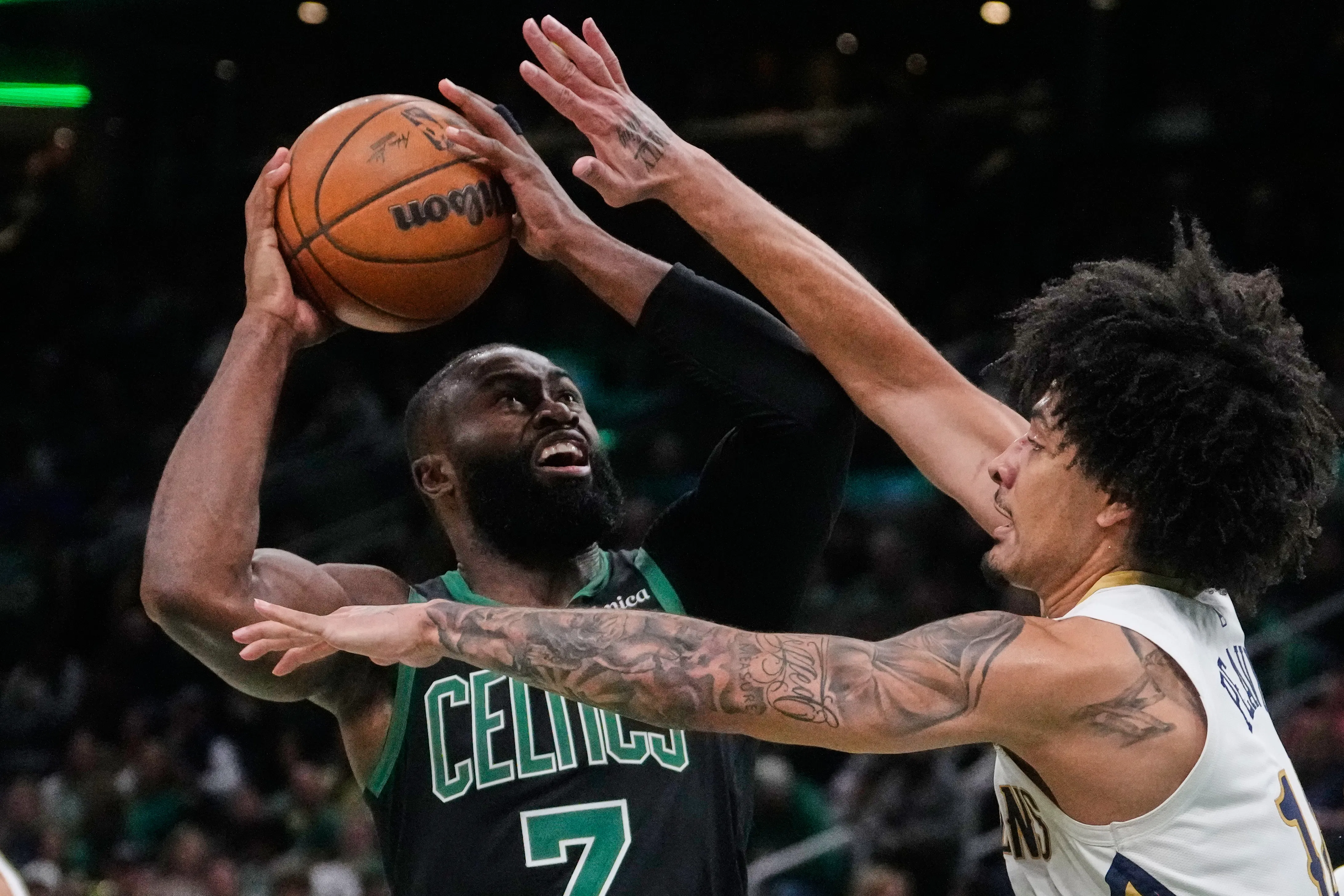 Celtics tie NBA record with 29 3s; clinch 2-seed - 1