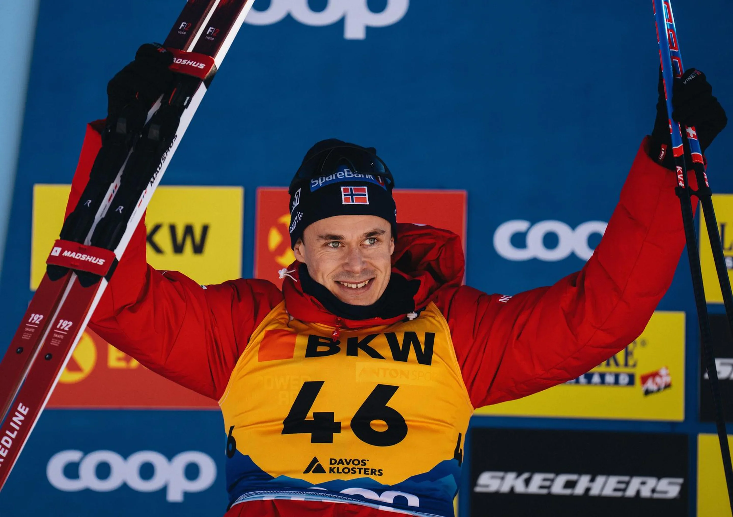 Klaebo wins first of potential six golds at Games - 2