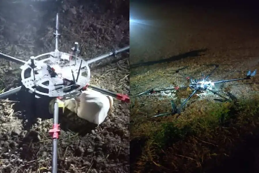 Search operation launched after suspected Pakistani drone activity in Jammu &amp; Kashmir's Samba - 4