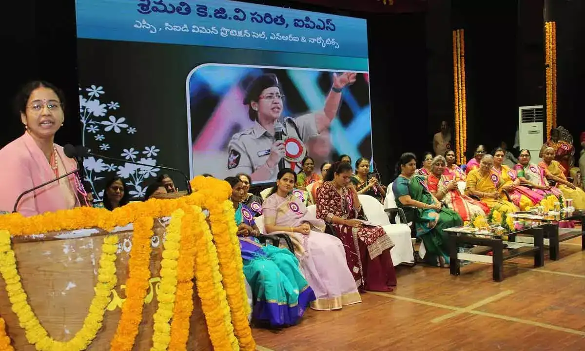 TTD honours 32 women employees with Padmavathi awards - 3