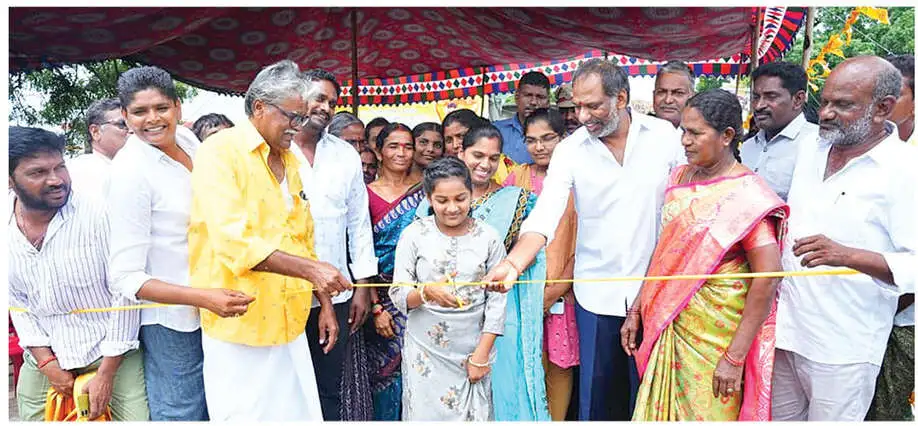 Minister inaugurates ₹12 crore development projects in Banganapalle - 1