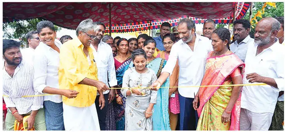 Minister inaugurates ₹12 crore development projects in Banganapalle - 2