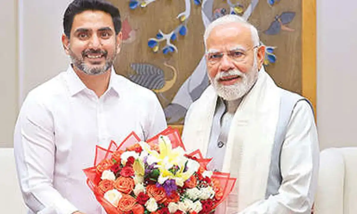 HRD Minister Lokesh thanks Prime Minister Modi for ensuring passage of Amaravati Bill in Parliament - 2