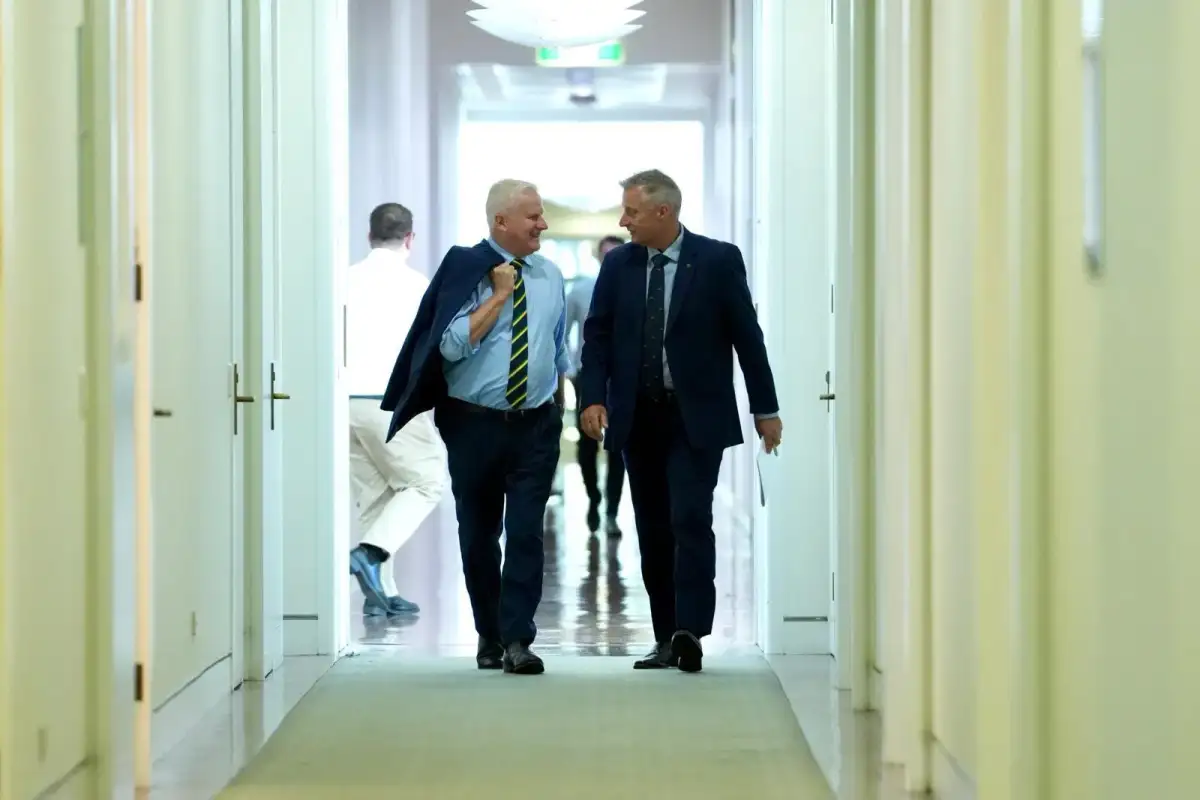 Australia news live: Littleproud confirms Nationals will take on Liberals in byelection for Ley’s seat - 3