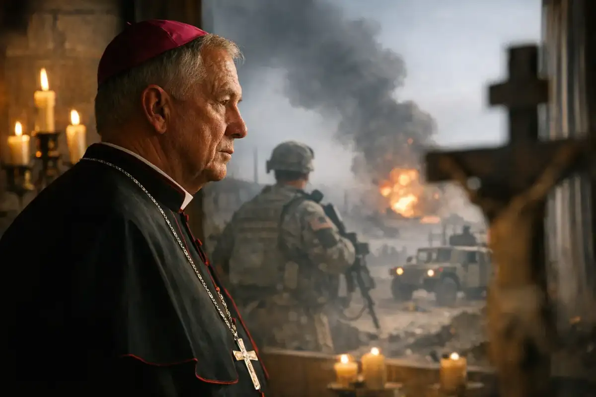 Military Archbishop Declares Iran War Unjust... - 2