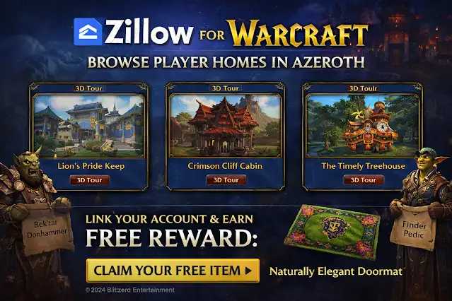 World of Warcraft Now Has a Zillow for Player Housing - 1