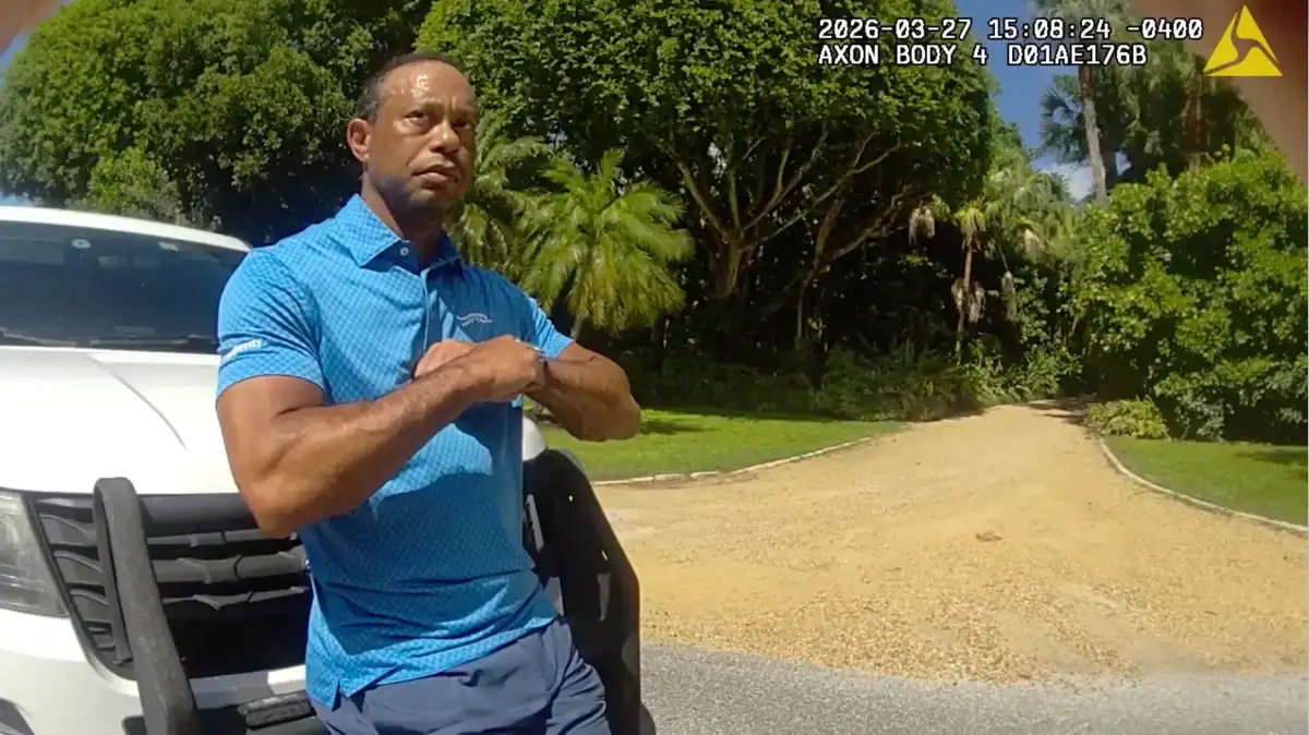 After crash, Tiger Woods told deputy he was 'talking to the president,' body camera shows - 3