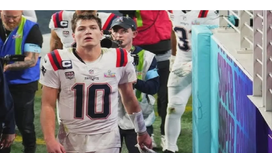 Drake Maye suffers serious injury during Super Bowl - 1