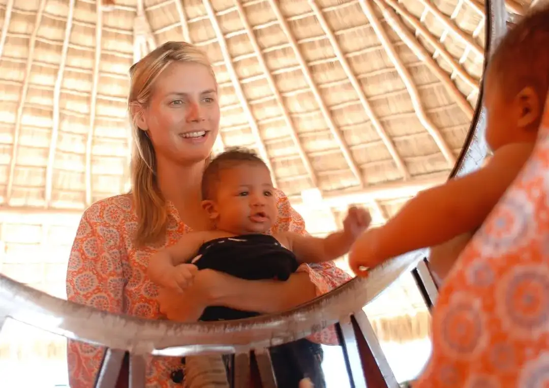Heidi Klum's nepo baby son Henry Samuel, 20, towers over her at The Drama screening - 4