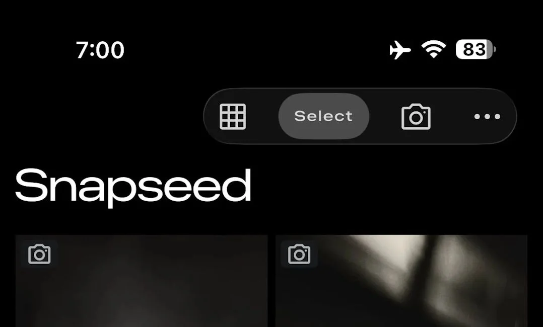Snapseed update brings retro film camera vibes and manual controls to your iPhone - 1
