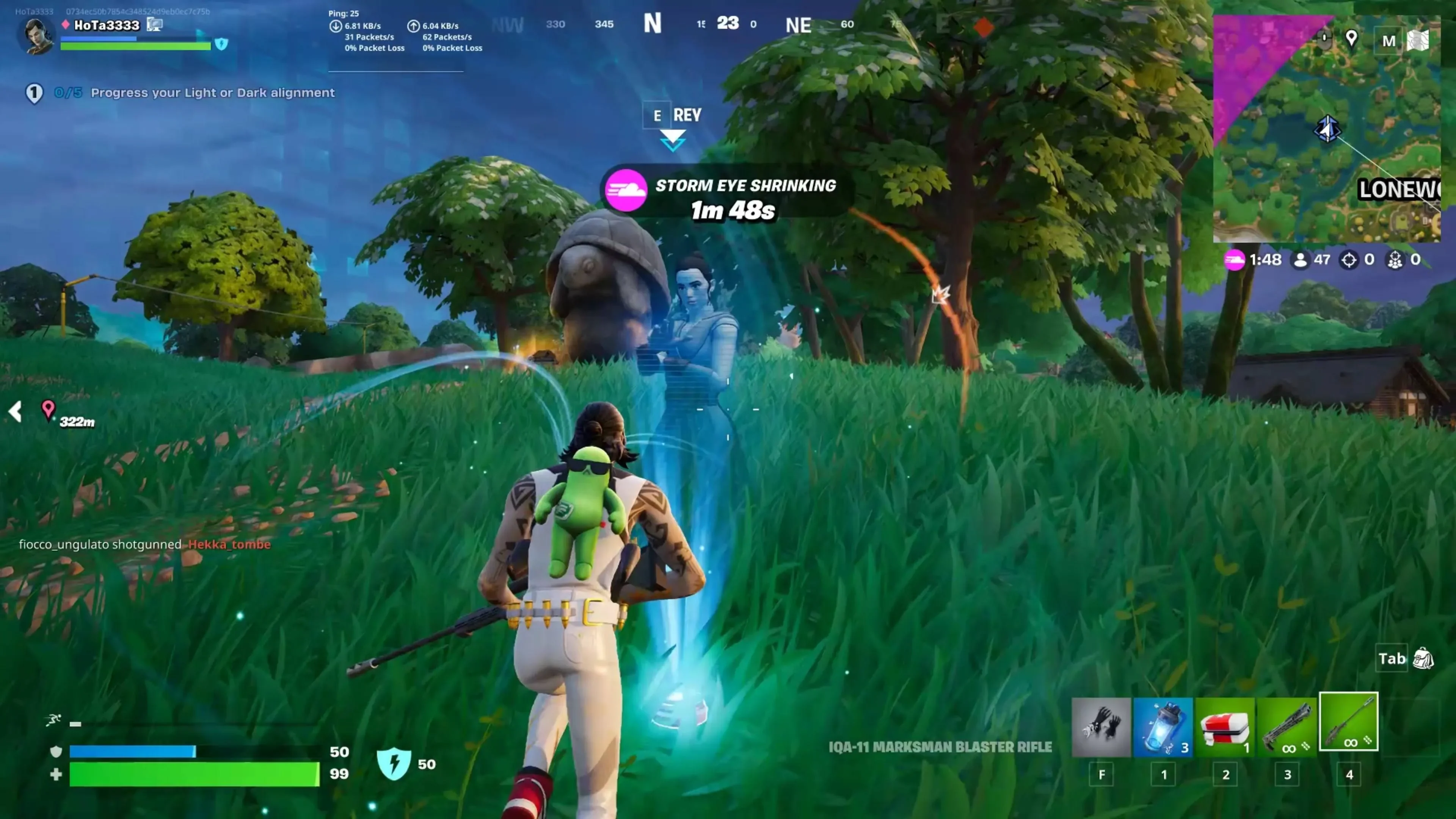 Fortnite Interference story quest walkthrough - 4