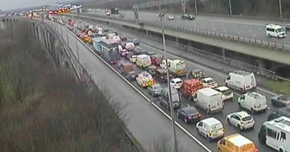 M6 traffic LIVE: Crash involving car and van sparks 4 miles of queues and severe delays - 3
