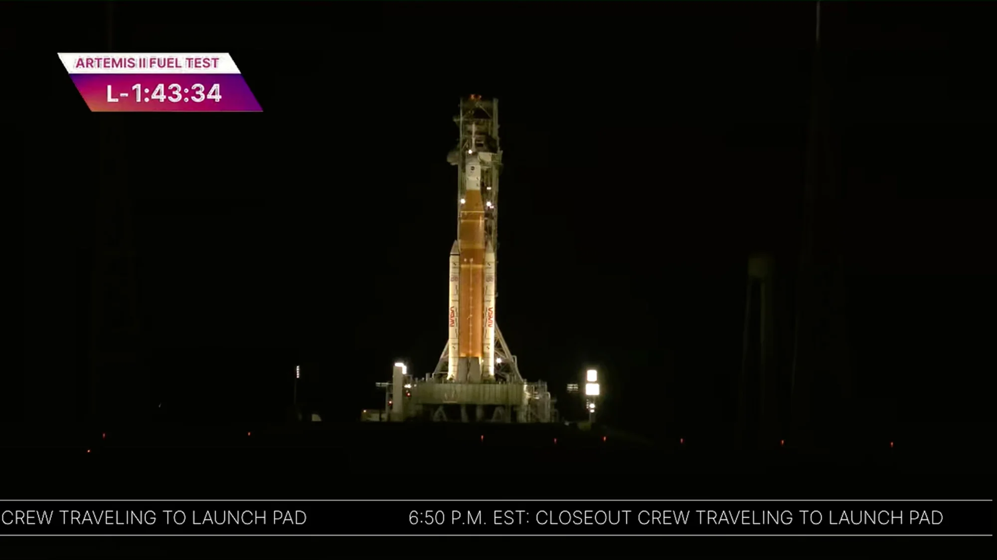 NASA Conducts Successful Launchpad Test of the Massive Artemis Rocket - 3