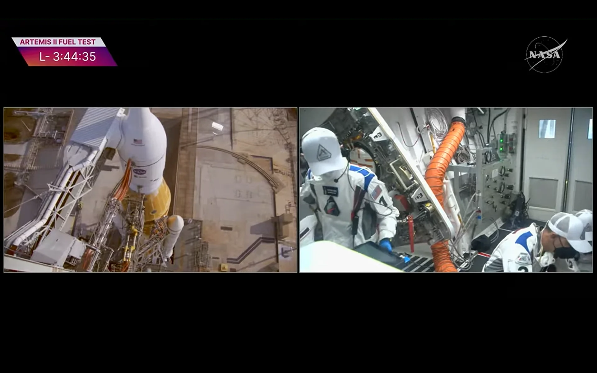 NASA Conducts Successful Launchpad Test of the Massive Artemis Rocket - 2