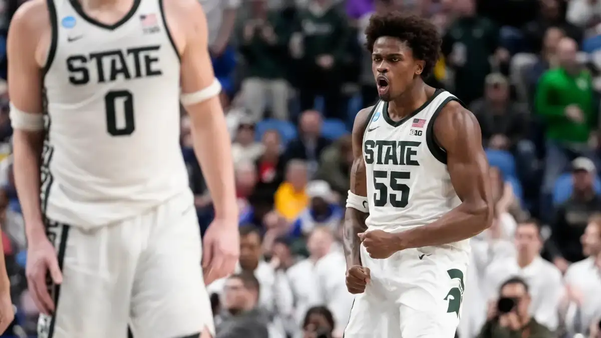 Michigan State reaches 17th Sweet 16 under Izzo in win over Louisville - 3