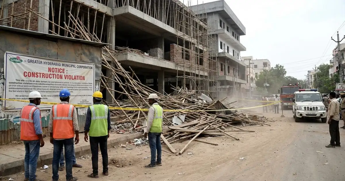 Tolichowki Scaffolding Collapse Victims Remain Critical - 1