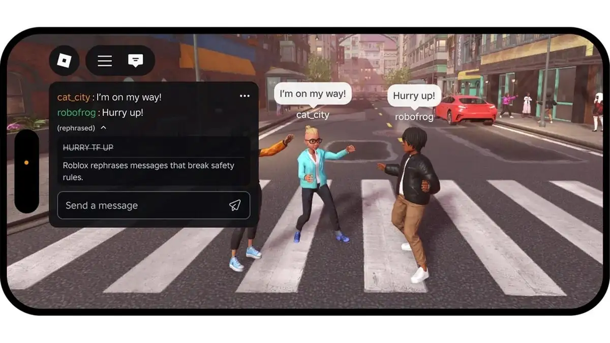 Roblox introduces real-time AI-powered chat rephraser for inappropriate language - 1