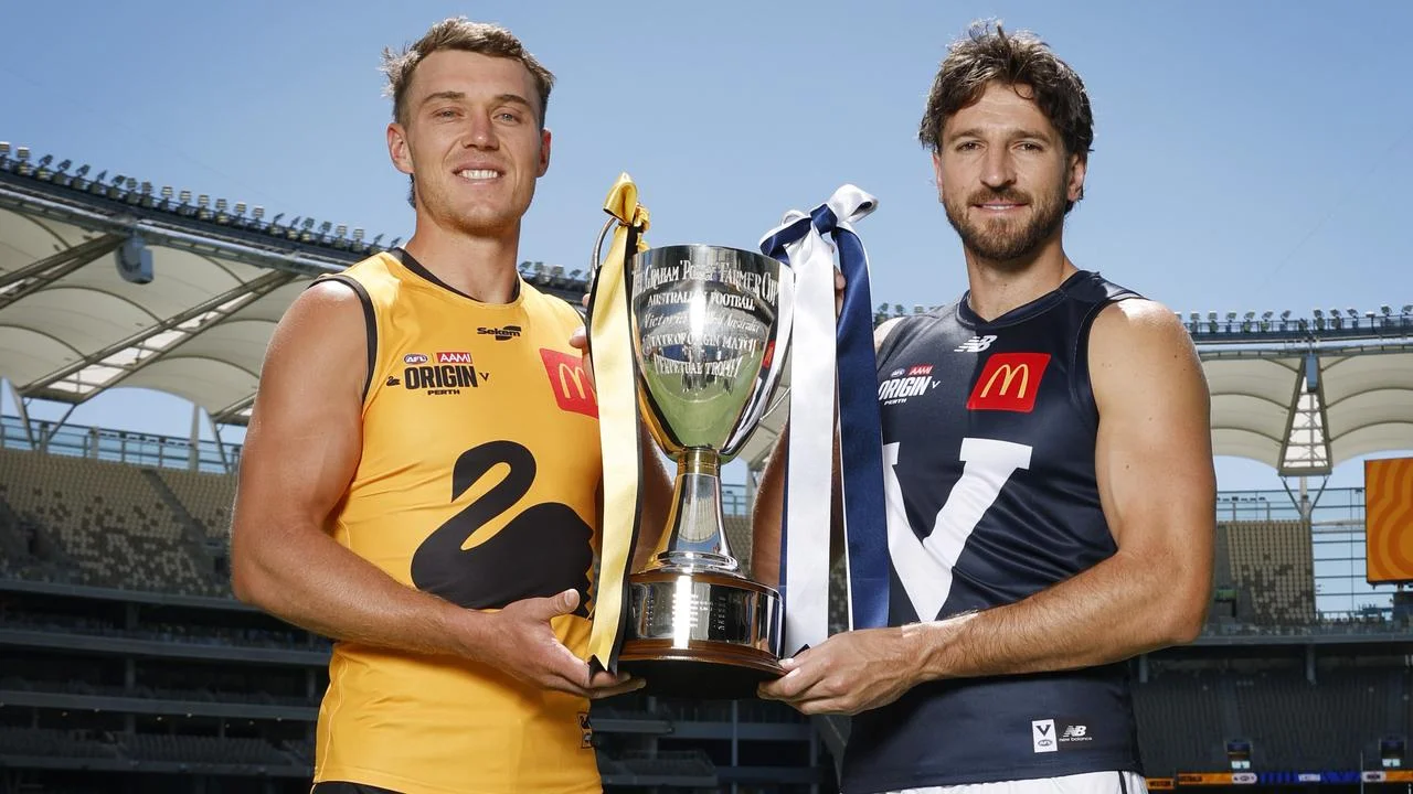 Live: Origin returns as WA and Victoria renew their famous Aussie rules rivalry - 1