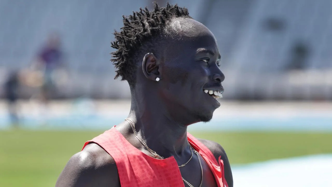 Gout Gout dazzles again with Australian record-equalling 100m time - 1