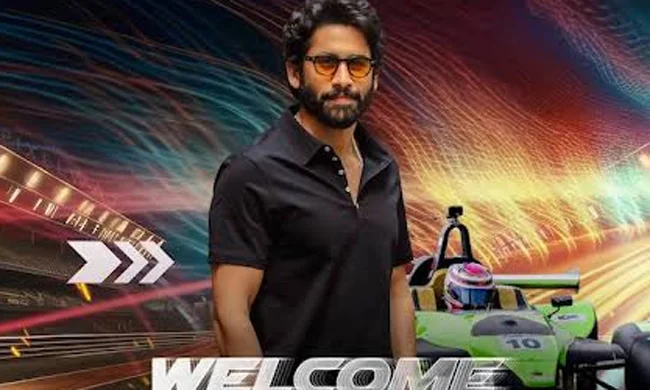 At the Indian Racing Festival, Divy Nandan drove for Hyderabad Blackbirds owned by Naga Chaitanya - 2