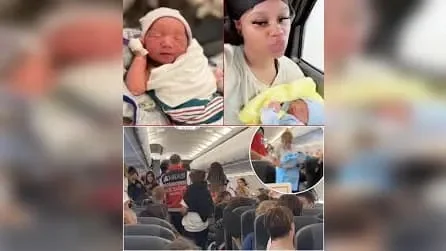 Passenger gives birth during flight from Jamaica to New York - 1
