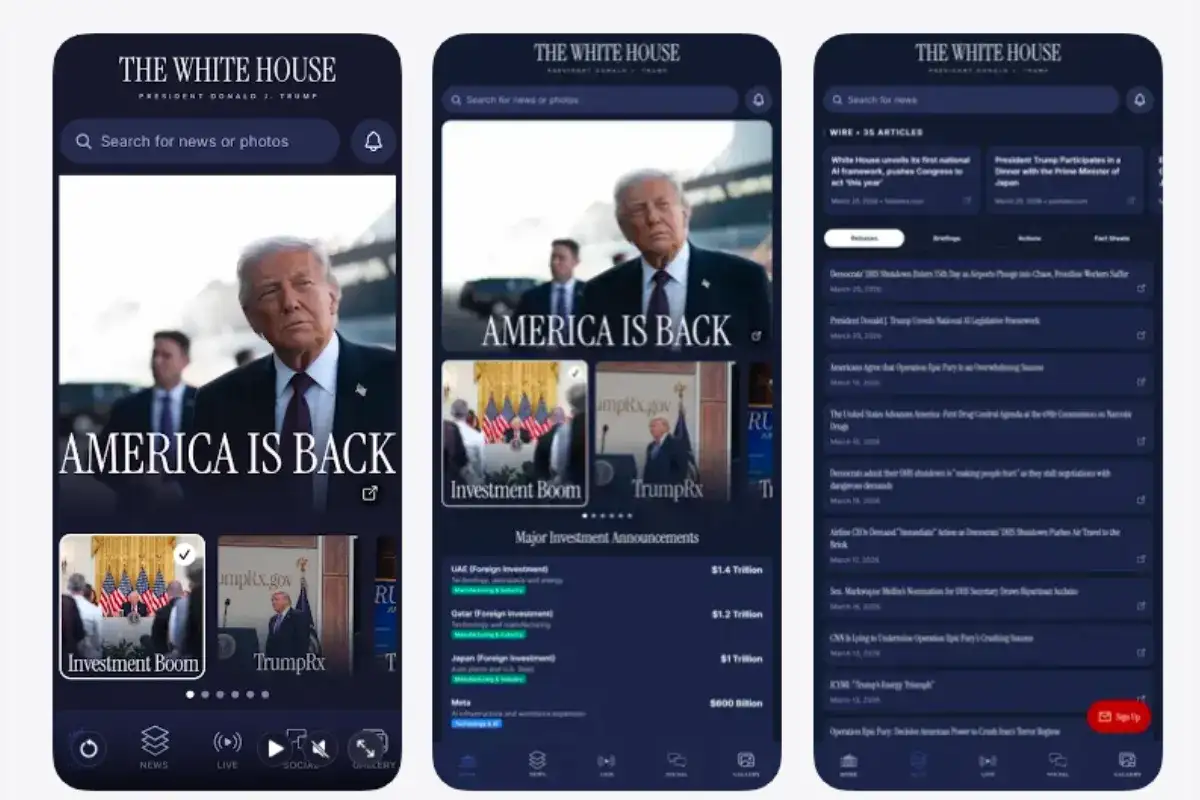White House App Reportedly Shares User Data With Third Parties and Relies on Russia-Founded Firm Linked to Staff Data Exposure - 3
