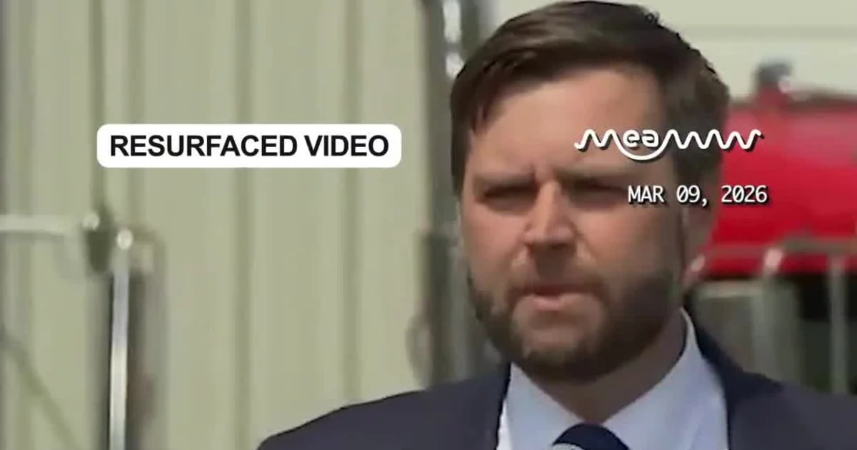 JD Vance Viral August 2024 Speech Condemning Sending Americans To Fight Wars Resurfaces As Draft Talk Swirls Around Trump Administration - 2