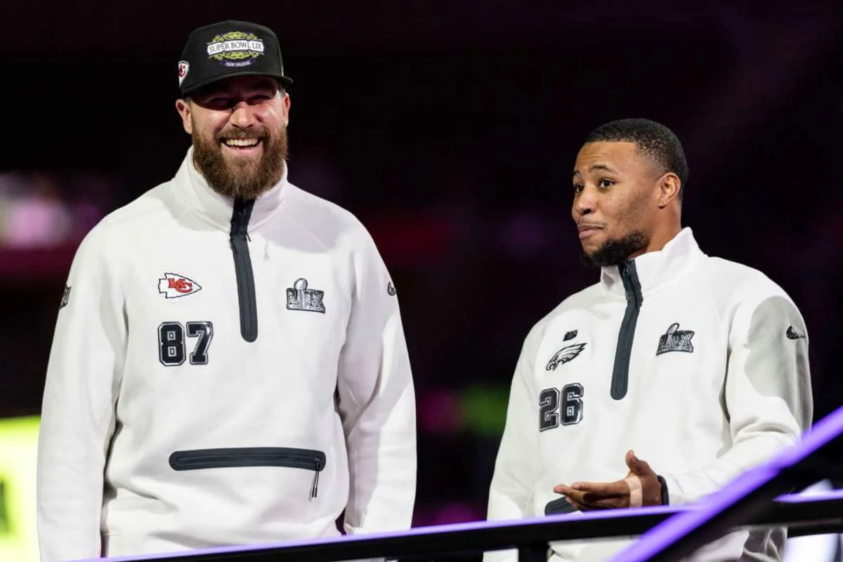 Travis Kelce brutally mocked over latest quirky outfit at NFL Honors as he misses out on Man of the Year award - 3