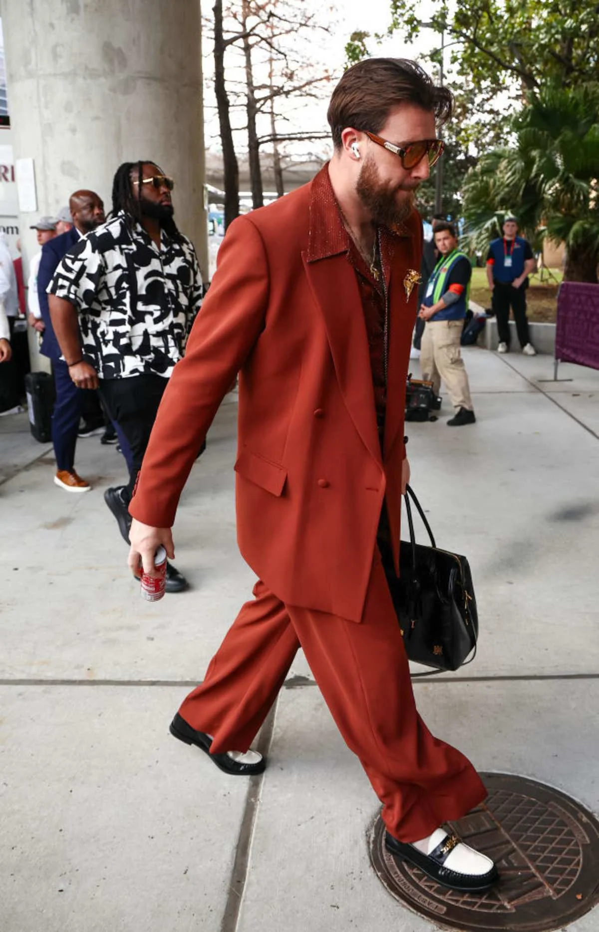 Travis Kelce brutally mocked over latest quirky outfit at NFL Honors as he misses out on Man of the Year award - 2