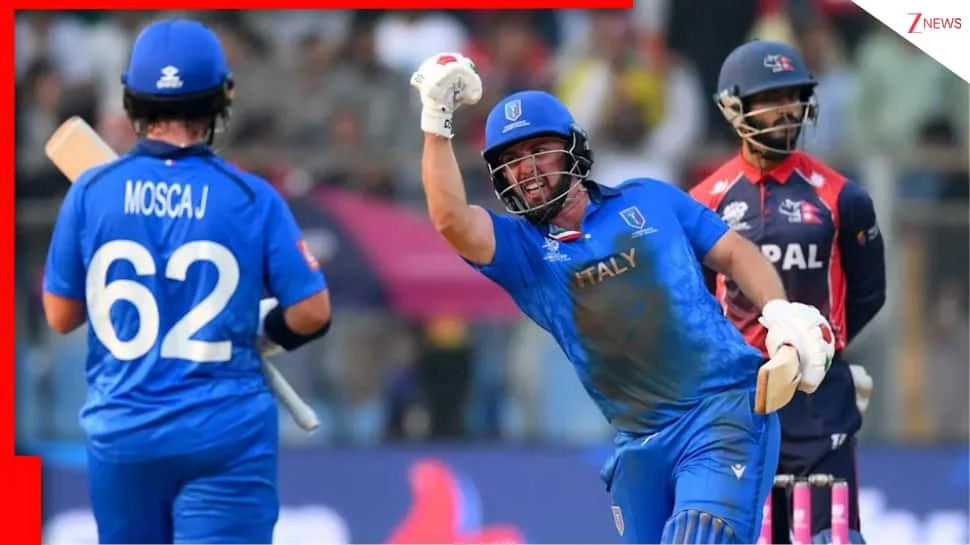 Italy claim historic first T20 World Cup win, crush Nepal by 10 wickets after Mosca brothers' heroics - 3