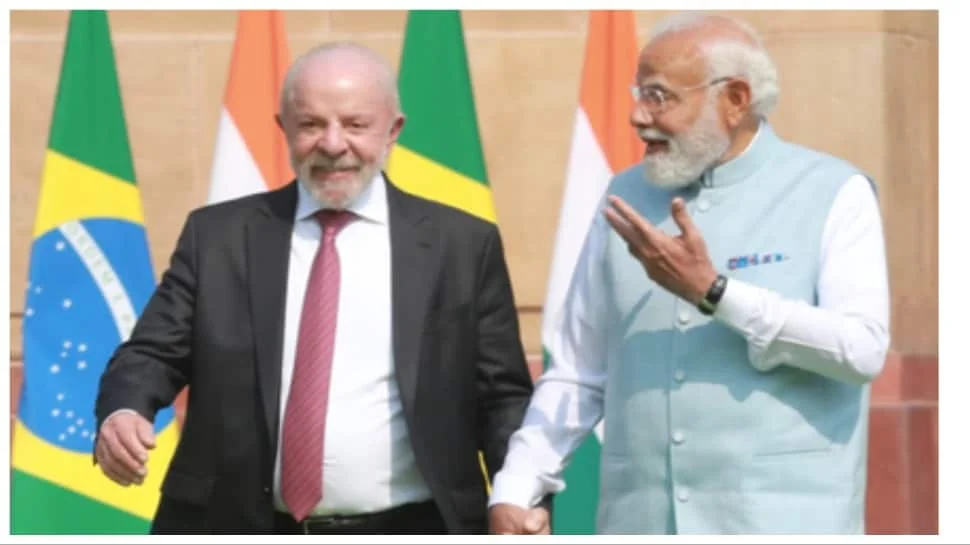Brazilian President Luiz Inacio Lula da Silva meets PM Modi; receives Guard of Honour at Rashtrapati Bhavan - 1