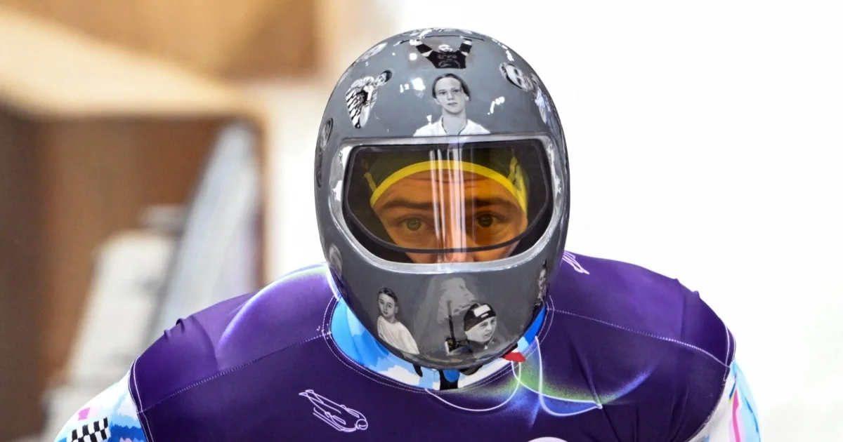 Winter Olympics 2026: Ukrainian athlete kicked out of skeleton over helmet tribute, women’s Super G – live - 1