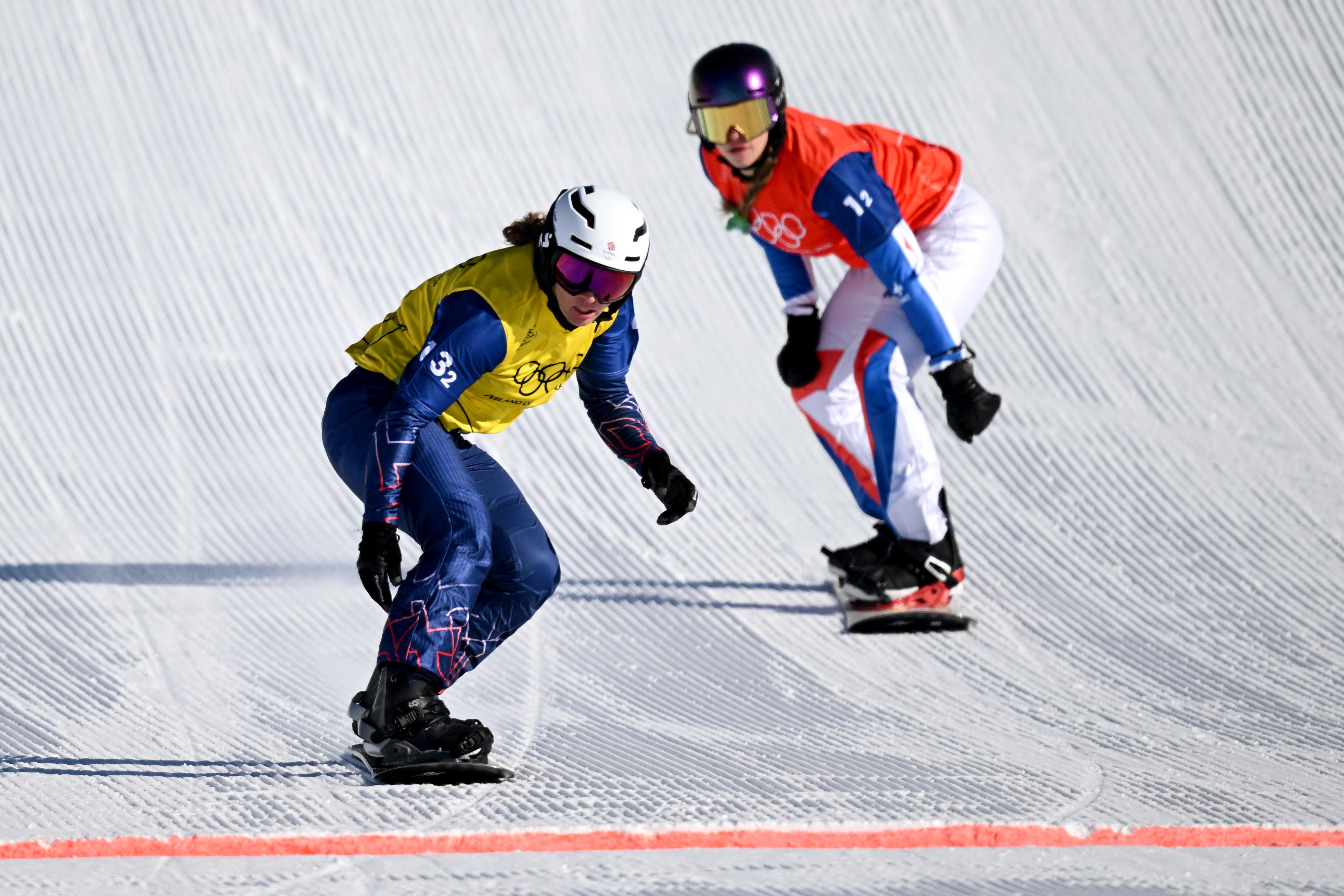 Winter Olympics 2026: GB glory in mixed team snowboard cross final, Brignone wins women’s giant slalom – live - 1