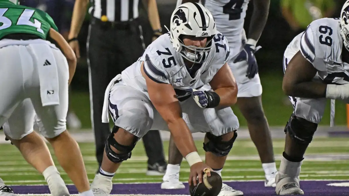 Detroit Lions NFL Draft Injury Report: Kansas State C Sam Hecht - 2