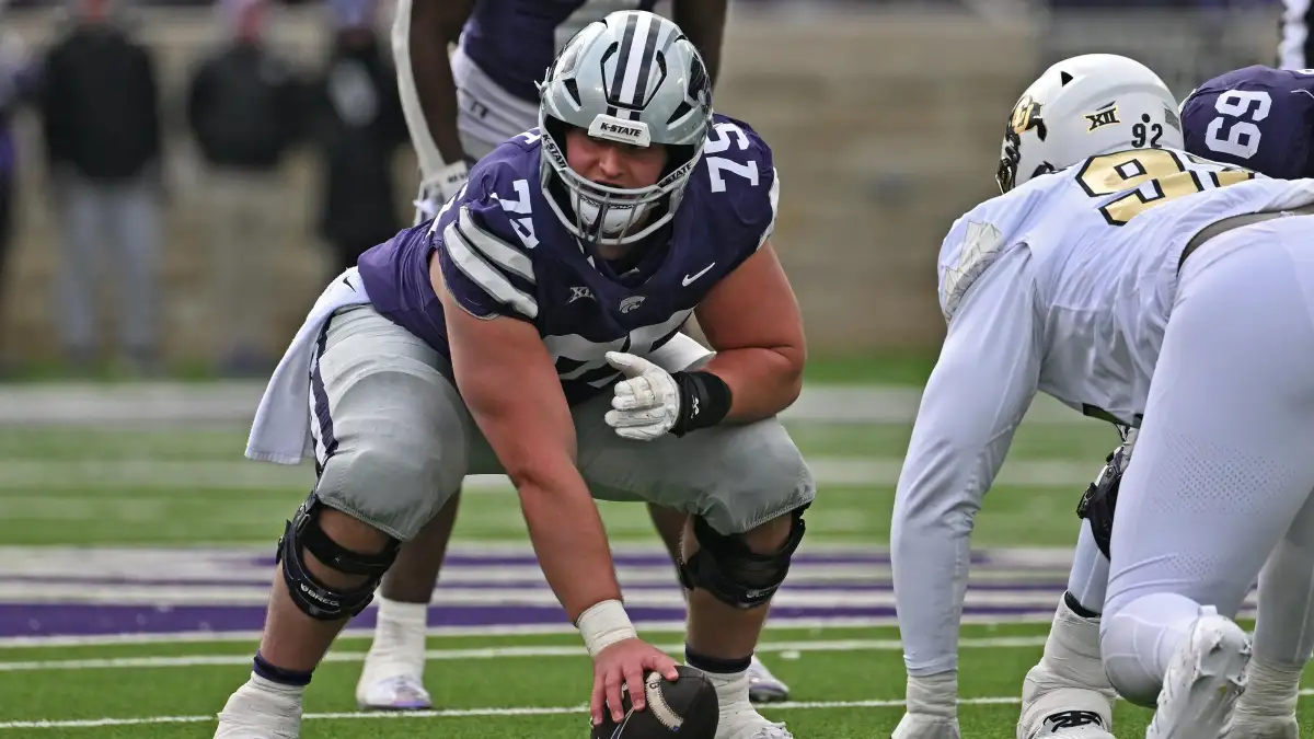 Detroit Lions NFL Draft Injury Report: Kansas State C Sam Hecht - 1