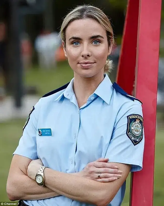 Neighbours star Ashleigh Brewer reveals she is expecting her first child with her film producer husband weeks after tying the knot - 4