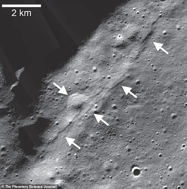 The moon is SHRINKING: Scientists discover more than 1,000 new cracks on the lunar surface - and they could be disastrous for NASA - 2