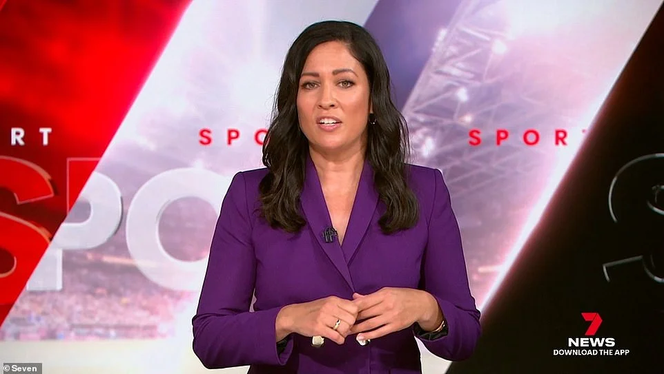 Why glamorous sports presenter Mel McLaughlin appears to be on the outer at Channel 7 ahead of NRL season - 2