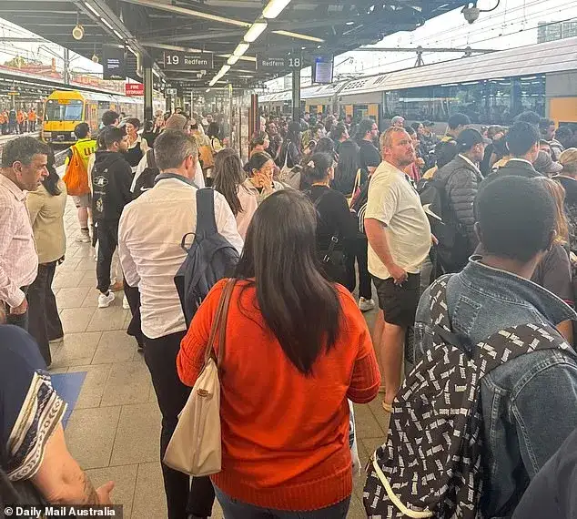 Commuter chaos strikes peak hour as passengers are evacuated off trains and delays hit network - 4