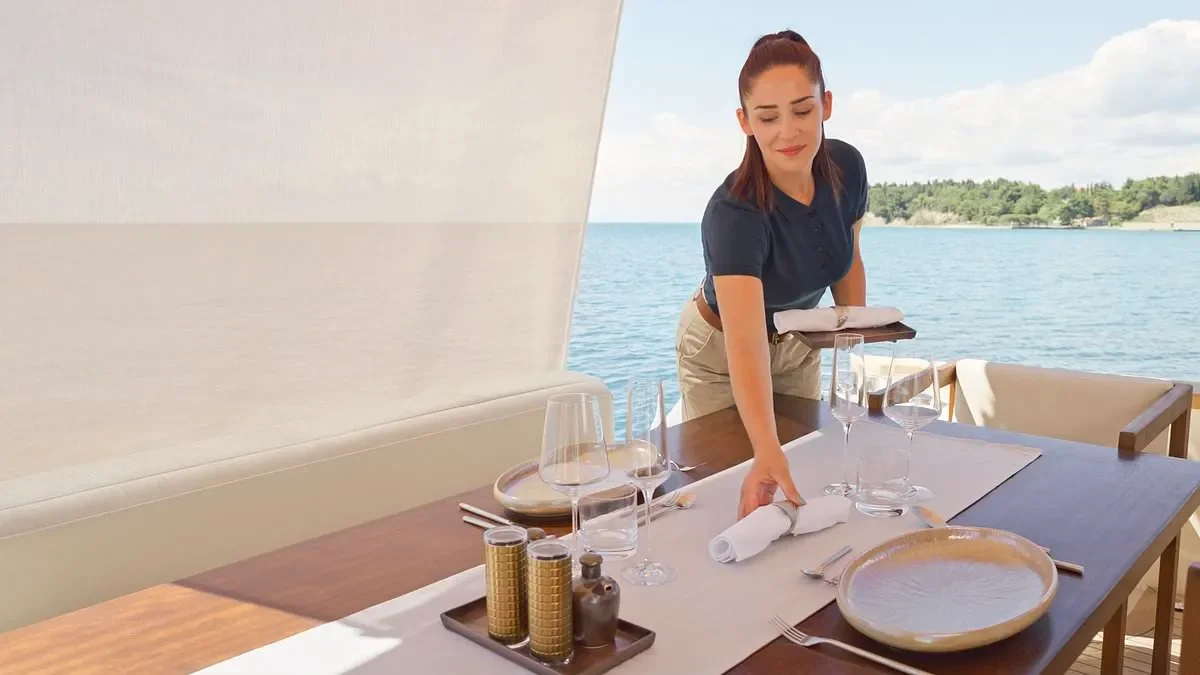 Woman who worked on superyachts for five years reveals what billionaires REALLY get up to when they're out at sea - and the shocking amount she was paid - 3