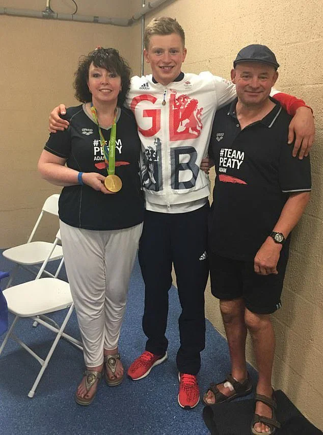 Adam Peaty's estranged mother Caroline pays tribute to her husband on their anniversary after being left devastated by fall-out with their son amid his marriage to daughter Holly - 2