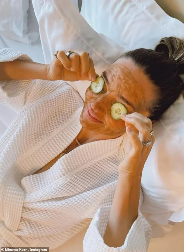 A day in the life of supermodel Miranda Kerr: Health-obsessed mum-of-four reveals her very strict routine from meditating with her children to 4.30pm dinner times - 2