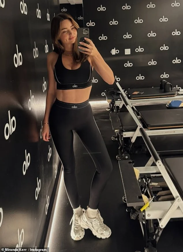 A day in the life of supermodel Miranda Kerr: Health-obsessed mum-of-four reveals her very strict routine from meditating with her children to 4.30pm dinner times - 1