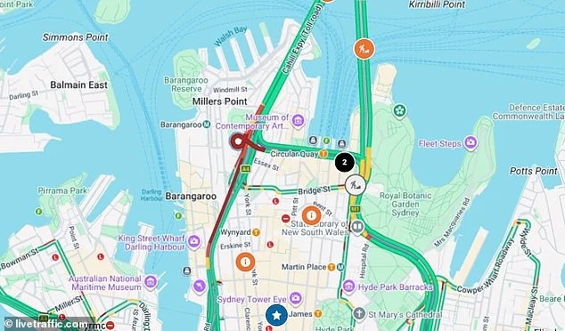 Sydney Harbour Bridge traffic chaos due to police incident - 2