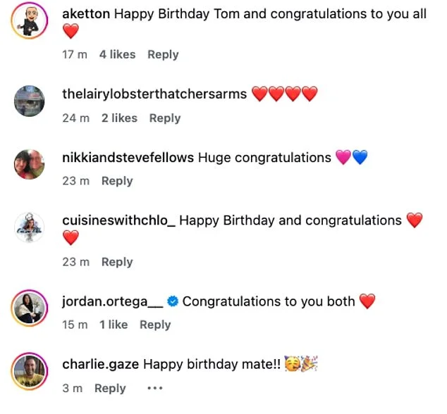 Thomas Skinner announces wife Sinead is pregnant with their fourth child in sweet post - months after his Strictly 'affair' scandal and claims show bosses 'rigged' the public vote - 1